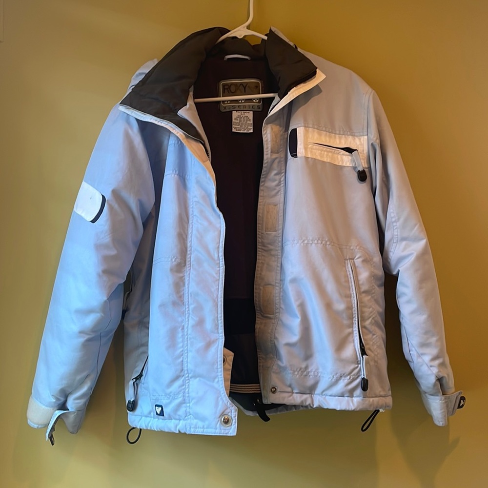 Roxy Powder Blue Ski/Snowboard Coat